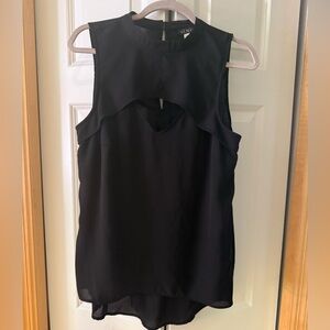VENUS Elegant Black Sleeveless Bodysuit